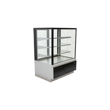 Кондитерская витрина Carboma KC70 VV 0,9-1 Standard (ВХСв - 0,9д Cube Люкс Техно)